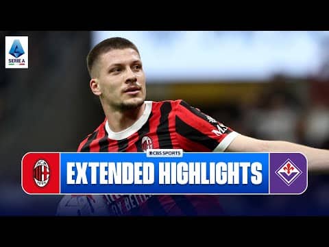 AC Milan vs. Fiorentina: Extended Highlights | Serie A | CBS Sports Golazo