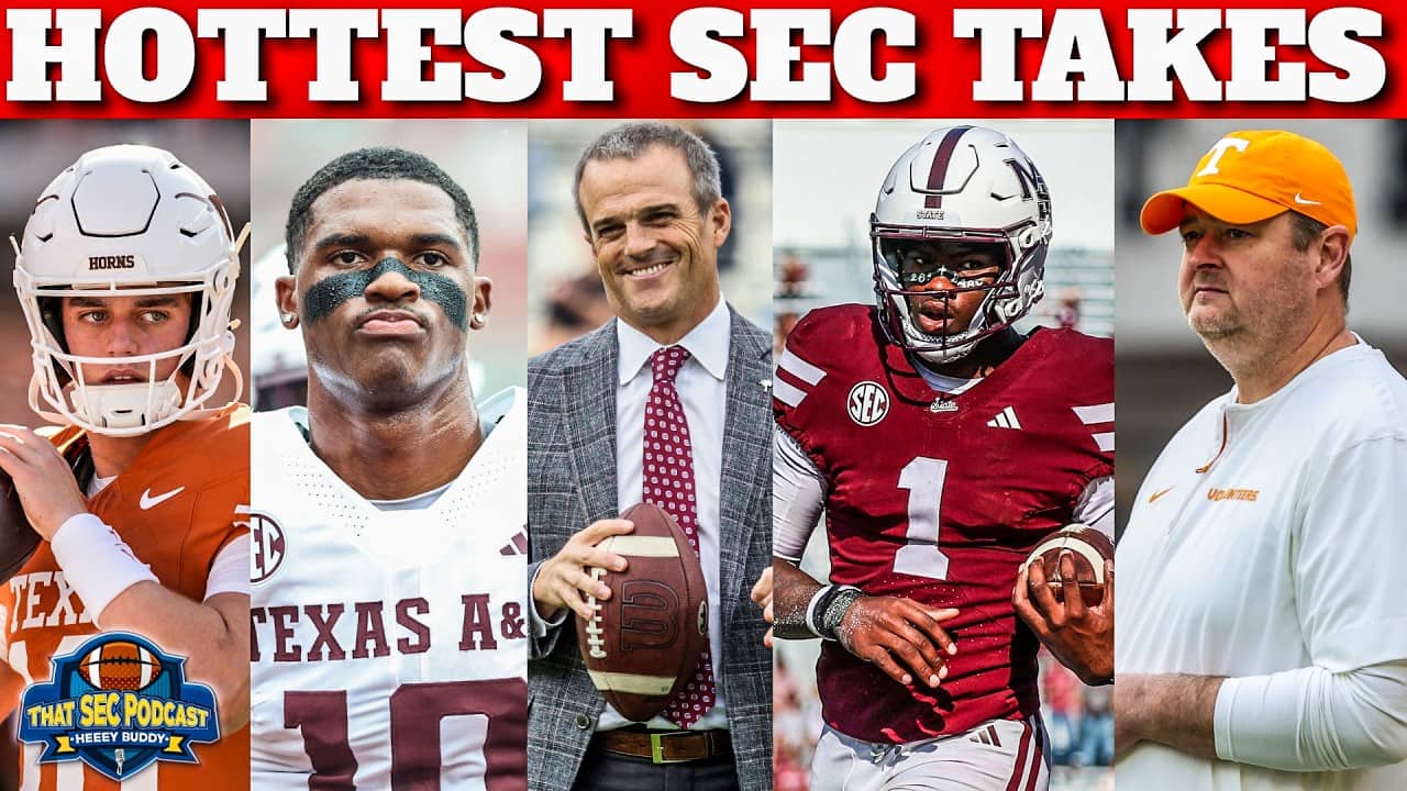 Our HOTTEST Preseason SEC Football Takes for 2026