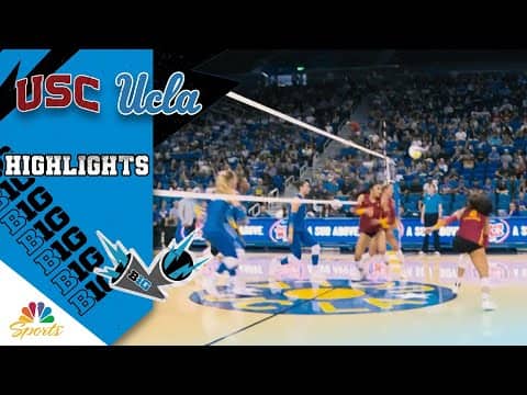 No. 22 USC Trojans vs. UCLA Bruins | COLLEGE VOLLEYBALL HIGHLIGHTS | 10/11/25 | NBC Sports