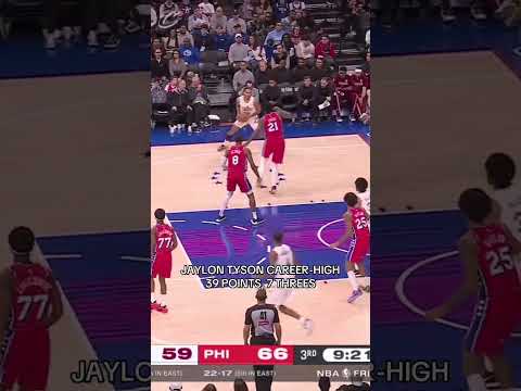 ⭐️ HE REALLY HIM FR. #jaylontyson #cavs #clevelandcavaliers #nbahighlights