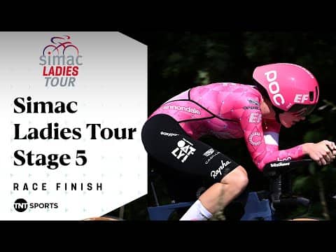 IMPRESSIVE TIME TRIAL! 👏 | Simac Ladies Tour 2025 Stage 5 Final KM's | TNT Sports Cycling