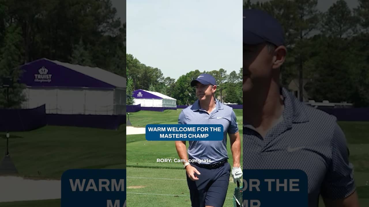 Rory McIlroy is BACK on the range 🏌️‍♂️