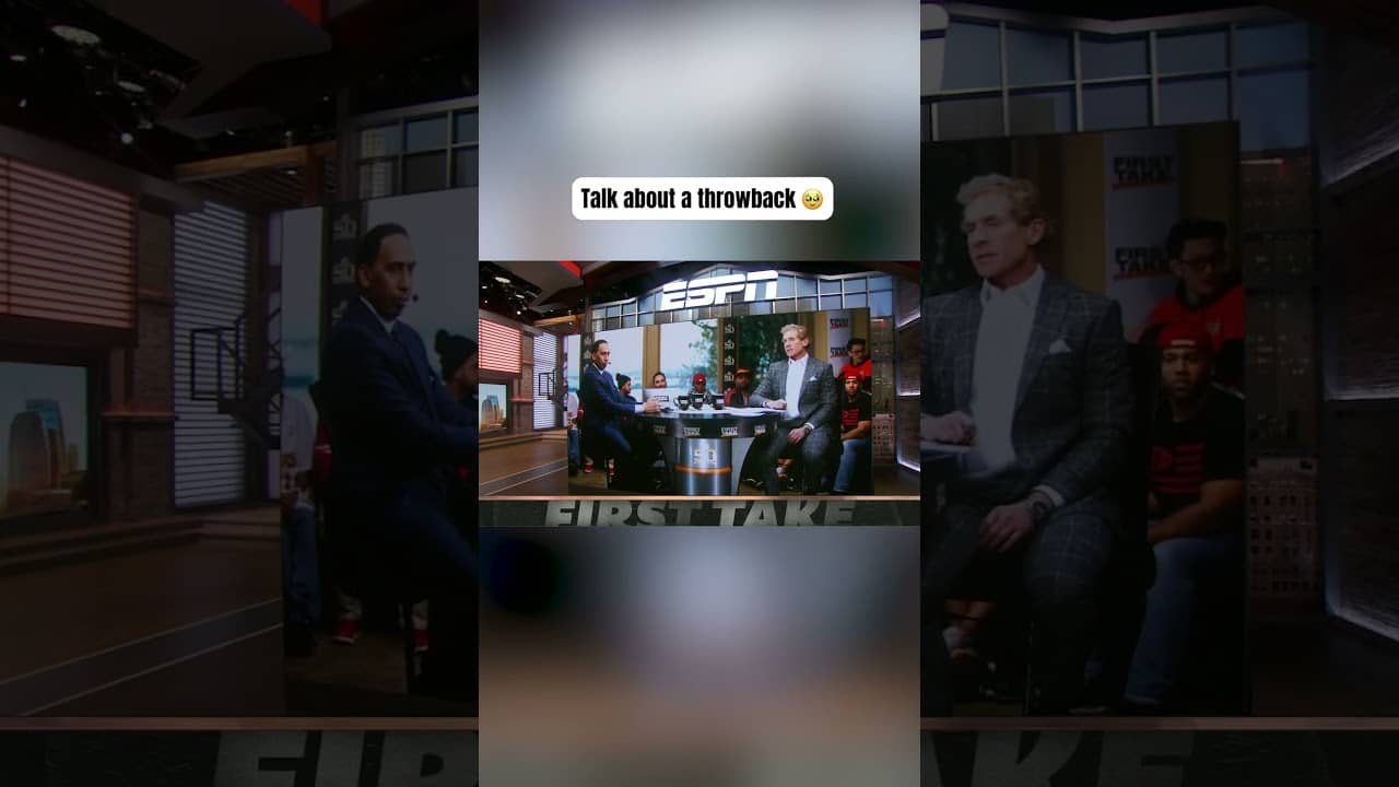 First Take's reminiscing 🙌