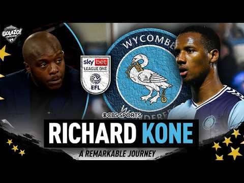 Wycombe's Richard Kone is a STAR | Homeless World Cup ➡ EFL League 1 | Charlton v Wycombe | Matchday