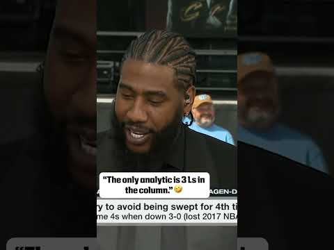 Safe to say that Iman Shumpert isn't an analytics guy 🤣