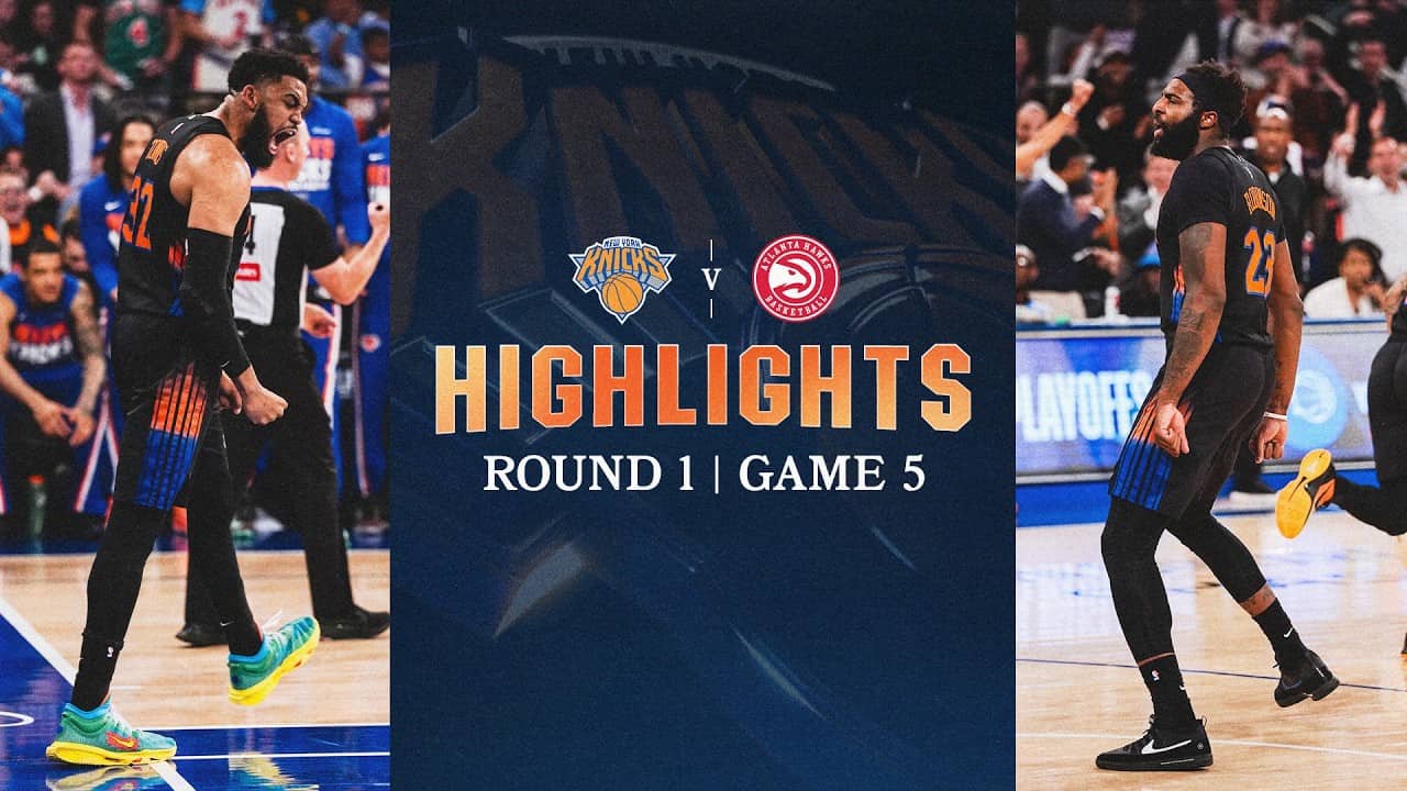 New York Takes 3-2 Series Lead over Atlanta in Game 5 of NBA Playoffs First Round | April 28, 2026
