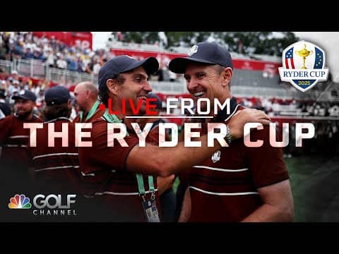 Breaking down Bryson DeChambeau, Justin Rose, caddie drama | Live From the Ryder Cup | Golf Channel