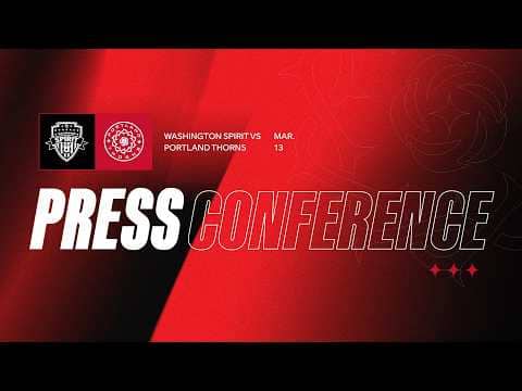 Press Conference: Post Match at Washington Spirit