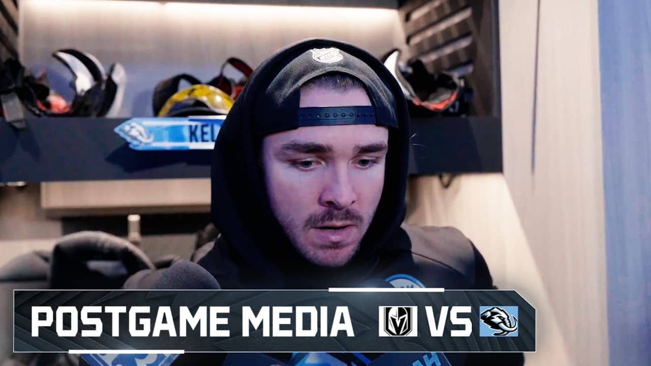 Clayton Keller, Mikhail Sergachev, Ian Cole and André Tourigny | 04.27 Postgame Media