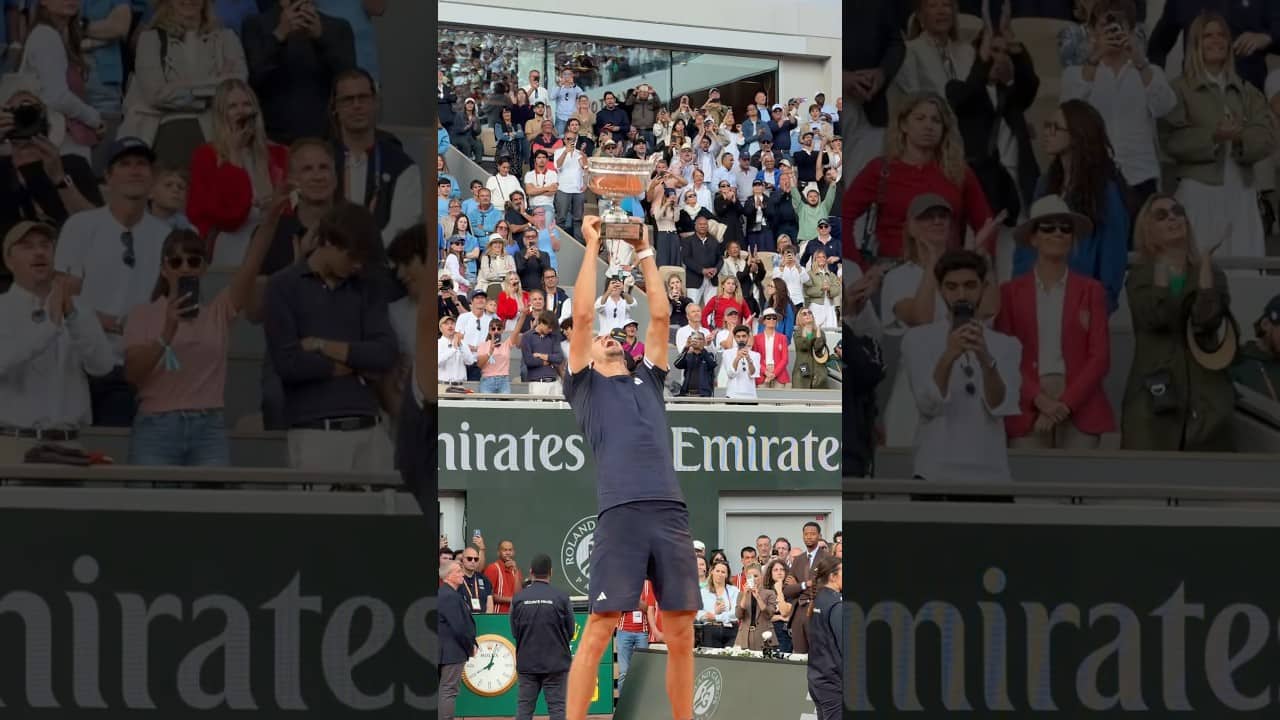Champion 🏆 #rolandgarros