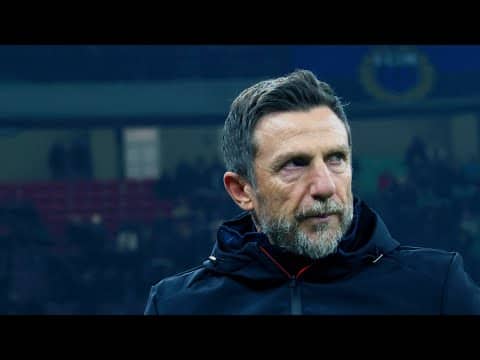 Mister Di Francesco presenta Milan-Lecce