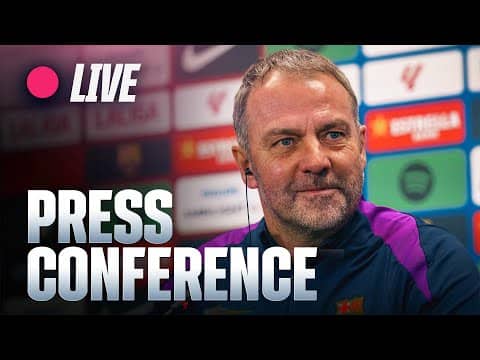 🔴 LIVE | HANSI FLICK PRESS CONFERENCE | GIRONA vs FC BARCELONA 🔵🔴