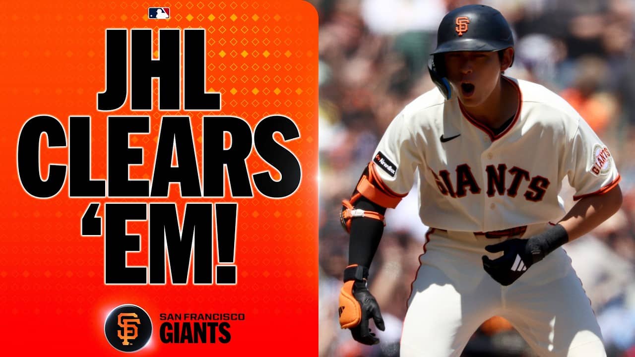 BASES-CLEARING TRIPLE FOR JUNG HOO LEE! Lee gives the Giants the LEAD! (He’s on 🔥)