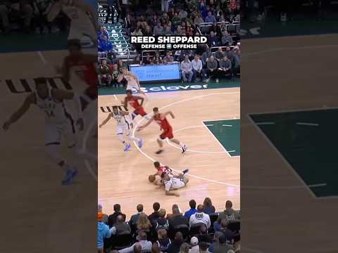 Reed getting the job done on BOTH ends 🔥 #rockets