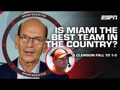 Paul Finebaum BLASTS Dabo Swinney 🗣️ 'PIPE DOWN' & GET CLEMSON BACK IN IT! | SportsCenter