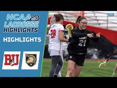 Boston University vs Army | NCAA Women’s College Lacrosse Highlights | March 7, 2026