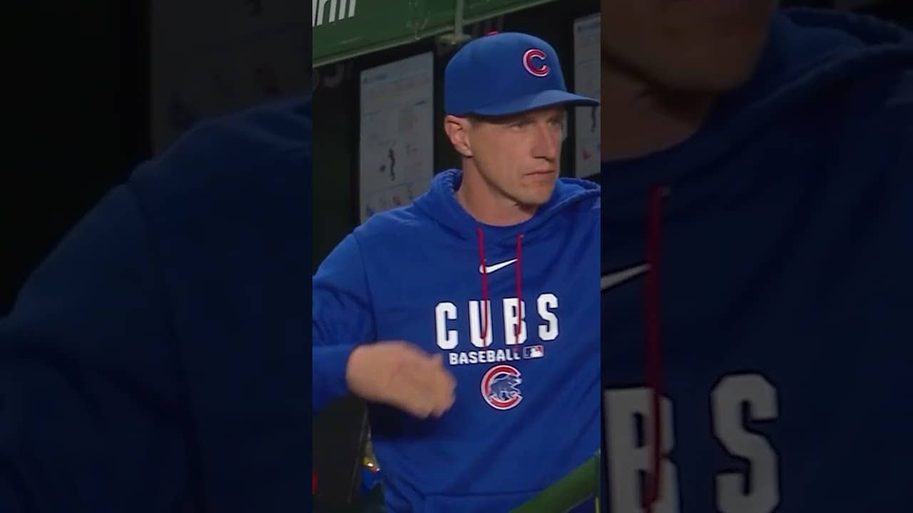 The Cubs deployed an interesting strategy with Elly De La Cruz on the bases 🐻