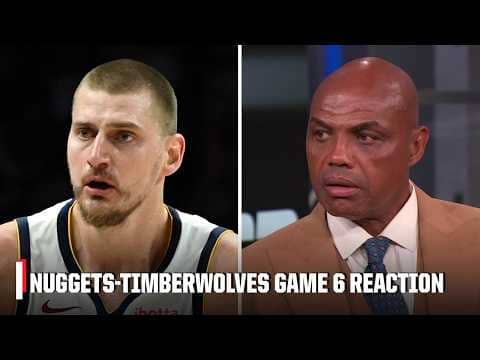 Inside The NBA reacts to the Timberwolves eliminating the Nuggets in Game 6 🍿