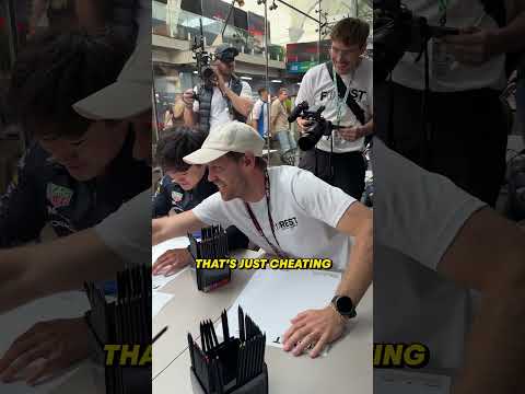 Sebastian Vettel 👑 Four-time world champion and art teacher ✏️ #F1 #RedBullRacing