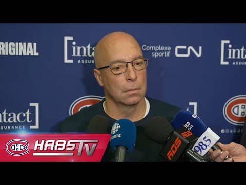 Kent Hughes addresses the media in Brossard | FULL PRESS CONFERENCE