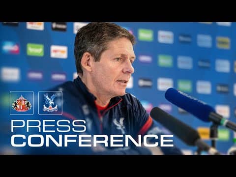 🗣️🎙️Oliver Glasner Press Conference | Sunderland v Crystal Palace | Premier League