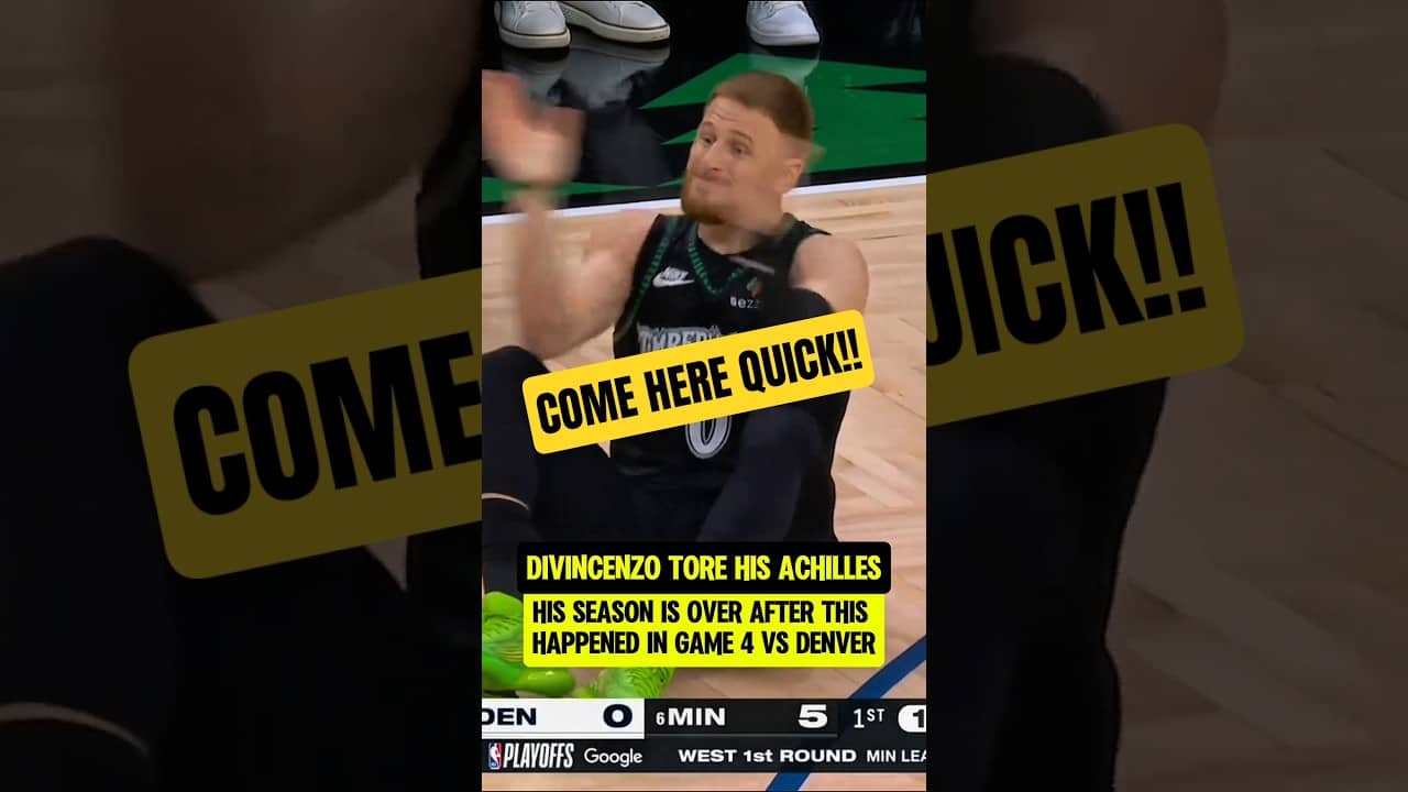 DiVincenzo he was done straight away π