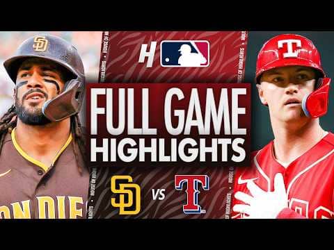 San Diego Padres vs Texas Rangers - FULL GAME HIGHLIGHTS 🔥 June 20, 2026 MLB Season