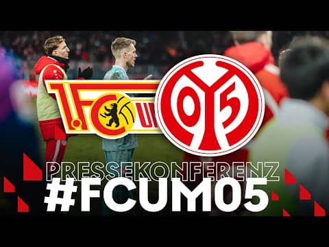 Die PK nach dem Spiel gegen Union Berlin | #FCUM05 | #05ertv | Saison 2025/26
