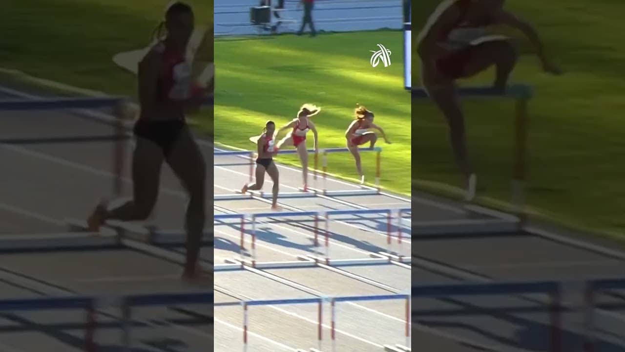 Ditaji Kambundji’s GOLD run in Espoo 2023 🇨🇭⚡️ | U23 European Championships #shorts
