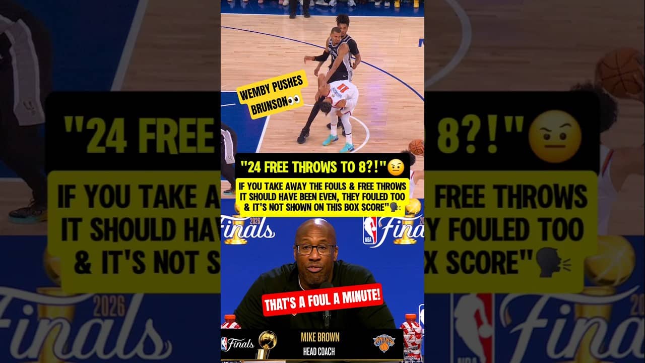 Mike Brown went off on game 3 Refs🗣