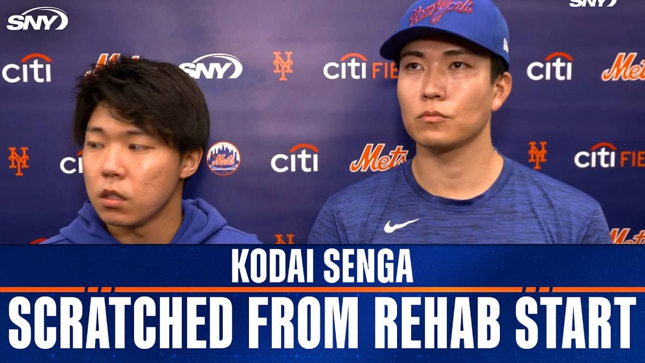 Kodai Senga on latest setback in his injury rehab for Mets