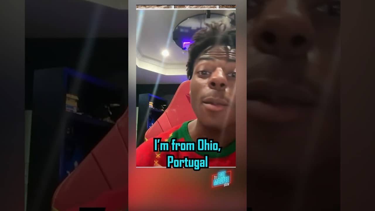 "Where I'm from we call it futbol..I'm from Ohio, Portugal" 😂😂 ~ @ishowspeedsui