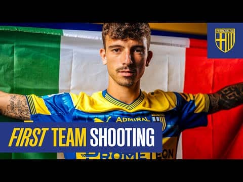 Behind the 2025/26 Parma Calcio Men First Team Shoot | New Season, New Energy