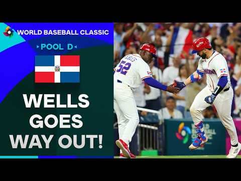 Wells goes SECOND DECK! Austin Wells homers for Team Dominican Republic! 🇩🇴 | World Baseball Classic