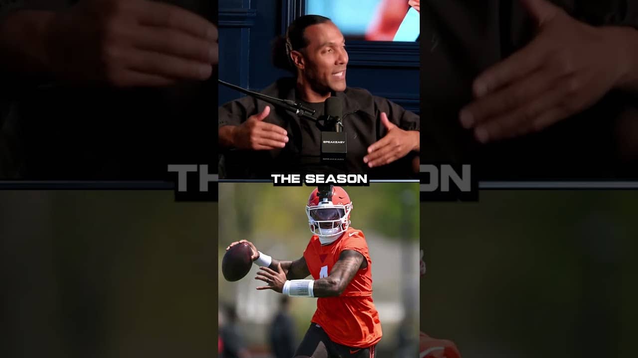 TJ predicts the QB situation in Cleveland #browns