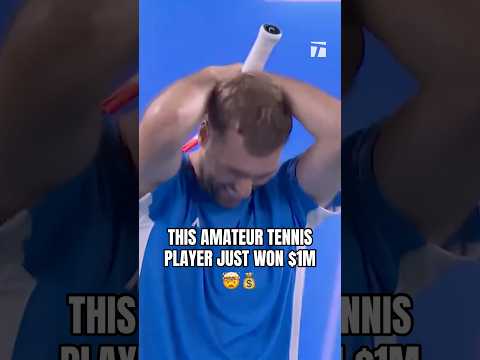 Jordan Smith, you’re a millionaire 🤯💰 #ausopen #1pointslam #tennis