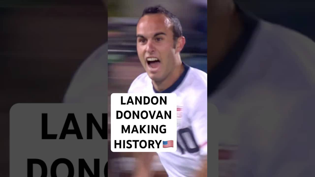 Donovan making World Cup History!🇺🇸🍿