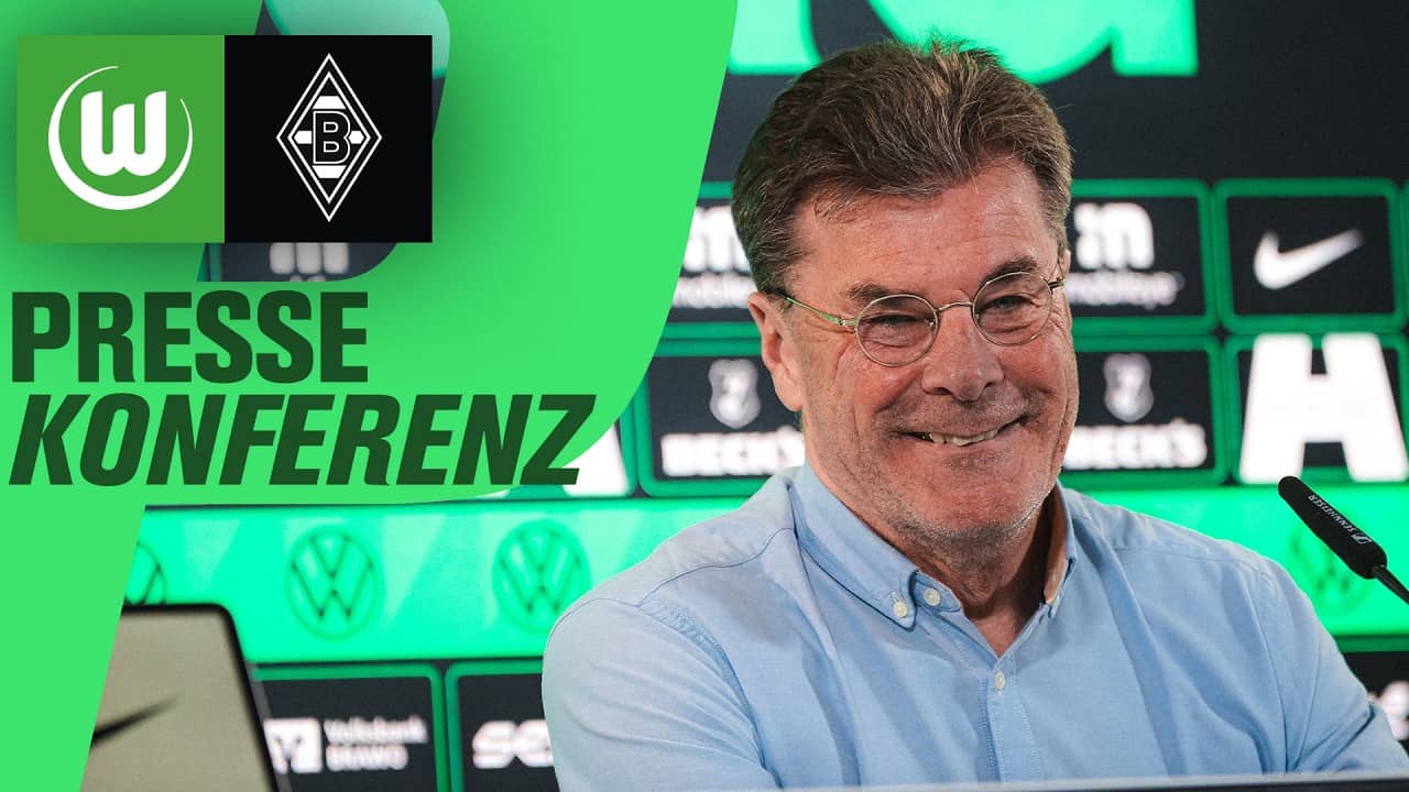 RE-LIVE | PK mit Dieter Hecking vor VfL Wolfsburg - Borussia Mönchengladbach | Bundesliga 2025/26