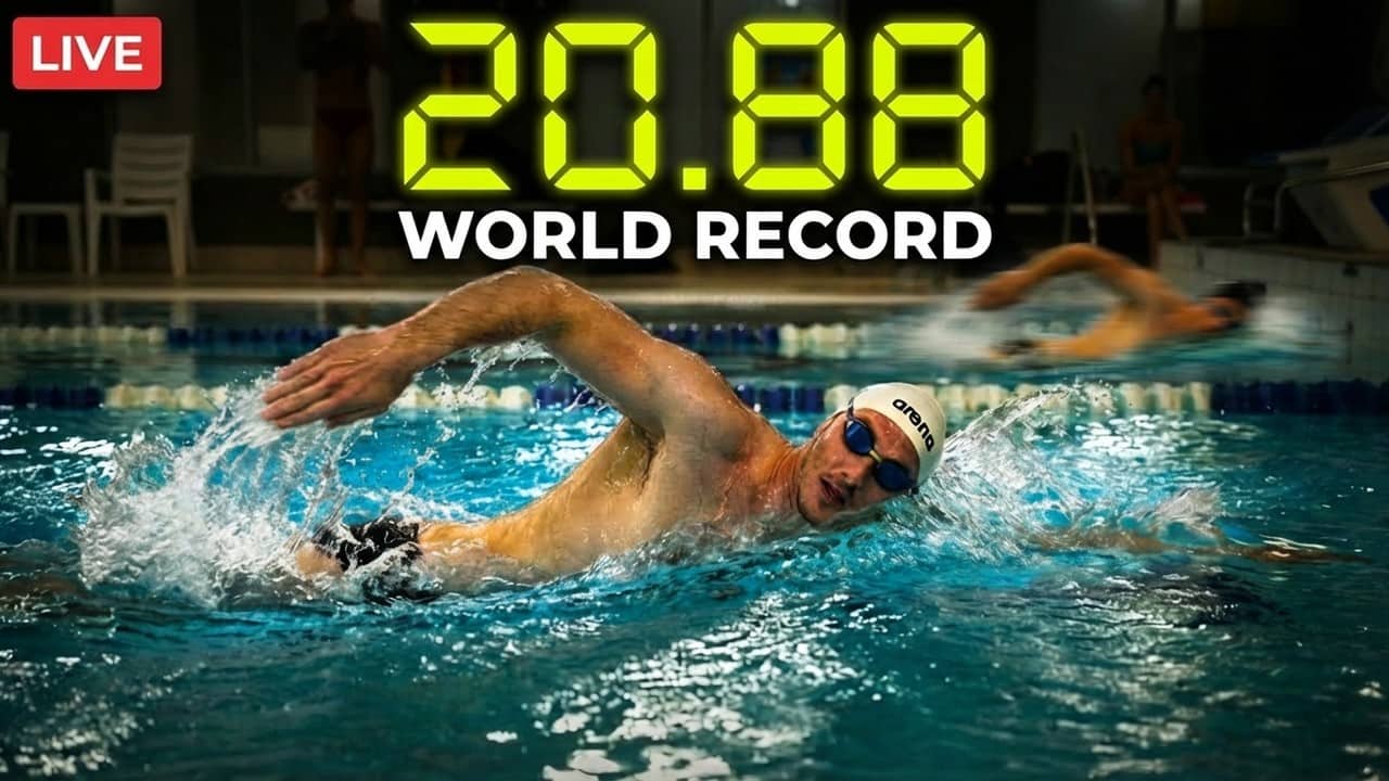 WORLD RECORD 20.88! McEvoy 50 Free (LIVE Reaction)