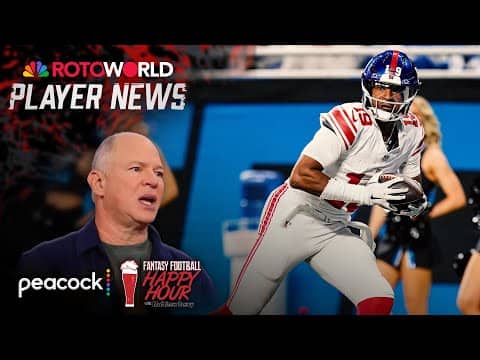 Giants' Winston providing added fantasy value to Robinson | Fantasy Football Happy Hour | NFL on NBC