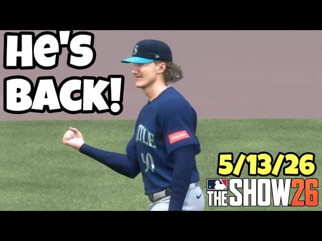 Bryce Miller Makes His RETURN to the Mariners Rotation! - Mojo Vs Mariners MLB The Show