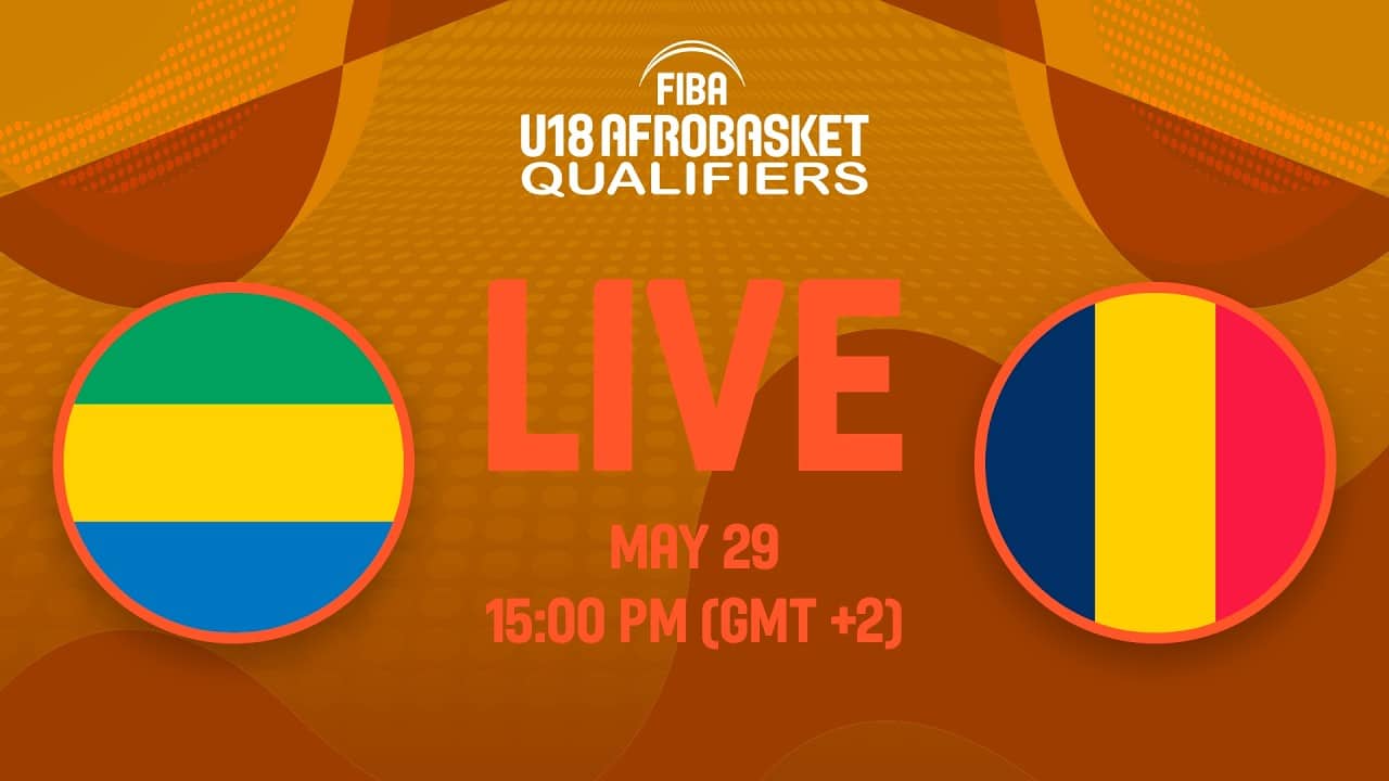 LIVE - Gabon v Chad | FIBA U18 AfroBasket Qualifiers 2026
