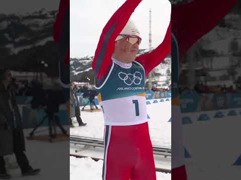 🤯 6th gold medal 🥇🇳🇴 from Johannes Hoesflot Klaebo!