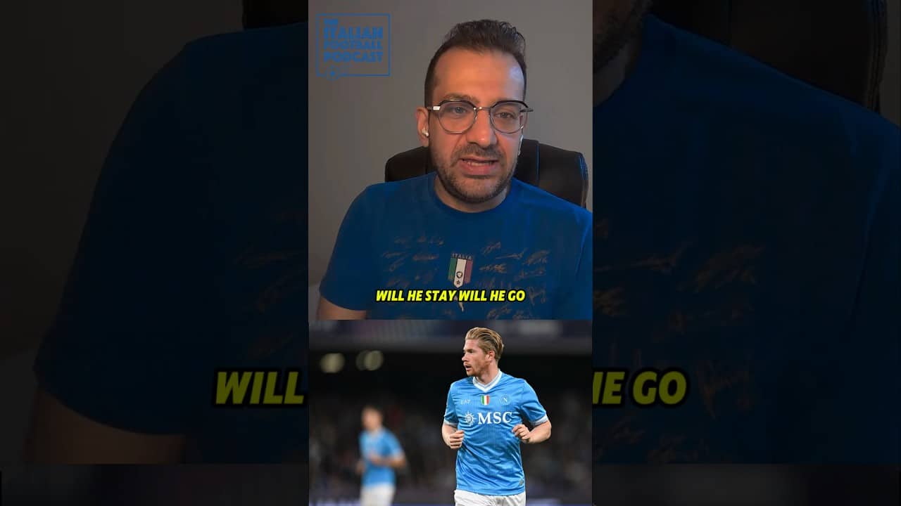 Napoli & Allegri want KDB to stay, but MLS moves to Chicago or NYCFC stay possible. #shorts