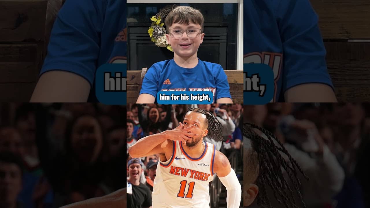 Luke went to his first-ever Knicks game at MSG on May 19 - Game 1 of the Eastern Conference Finals!