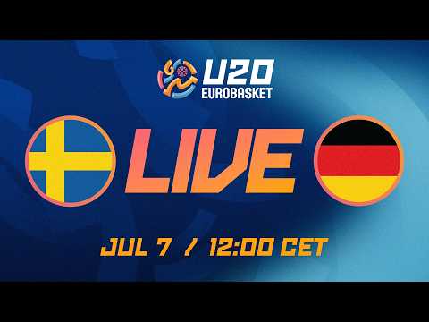 LIVE - Sweden v Germany | FIBA U20 Women's EuroBasket 2026 | Group Phase