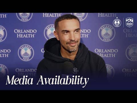 Seb Hines | 2026 Media Availability | Orlando Pride vs Denver Summit