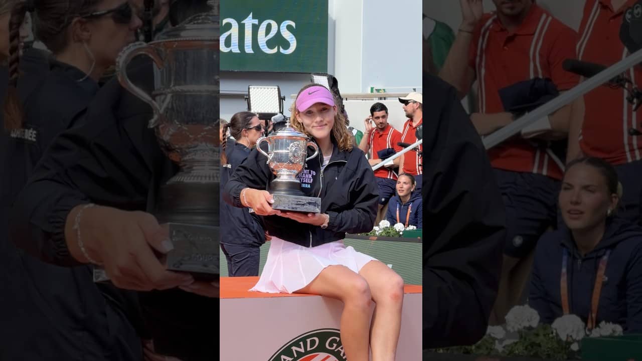 Superstar 🤩 #rolandgarros