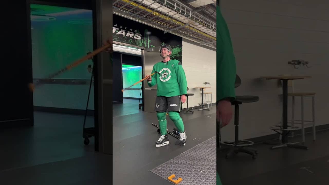 We made a makeshift putting green after practice in honor of Masters Weekend ⛳️