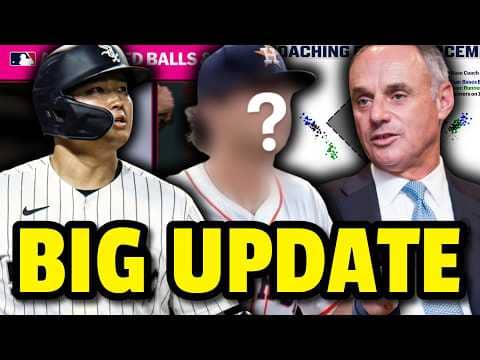 BREAKING: Astros Made a SURPRISING TRADE!? White Sox Embarrassing Themselves Again, New MLB Rules